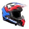 LS2 MX703 X-FORCE GALUO WHITE RED BLUE-06 (Varianta LS2 MX703 X-FORCE GALUO WHITE RED BLUE-06 L)