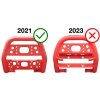 XRW FRONT BUMPER ALU SX1 (2021-2022) BLUE RAL 5012 - SEGWAY SNARLER AT6 S / L