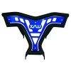 XRW FRONT BUMPER X16 BLACK PHD BLUE (Varianta XRW FRONT BUMPER X16 - YAMAHA YFM 700R BLACK BLUE PHD)