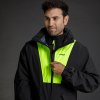 LS2 X-RAIN JACKET BLACK H-V YELLOW (Varianta LS2 X-RAIN JACKET BLACK H-V YELLOW 5XL (3XL-5XL))