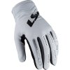 LS2 BEND MAN GLOVES WHITE GREY (Varianta LS2 BEND MAN GLOVES WHITE GREY S)
