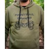 Finntrail Hoody ATV skull Khaki (Varianta Finntrail Hoody ATV skull Khaki S)