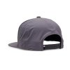 FOX Non Stop Tech Snapback Hat - OS, Steel Grey