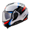 LS2 FF910 ADVANT II TRIPLE WHITE BLUE RED (Varianta LS2 FF910 ADVANT II TRIPLE WHITE BLUE RED 3XL)