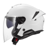 LS2 OF618 VERSO II SOLID WHITE (Varianta LS2 OF618 VERSO II SOLID WHITE L)