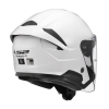 LS2 OF618 VERSO II SOLID WHITE (Varianta LS2 OF618 VERSO II SOLID WHITE L)