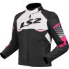 LS2 APEX LADY JACKET BLACK WHITE PINK (Varianta LS2 APEX LADY JACKET BLACK WHITE PINK M)