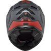LS2 FF811 VECTOR II SPLITTER MATT TITANIUM RED-06 (Varianta LS2 FF811 VECTOR II SPLITTER MATT TITANIUM RED-06 XL)