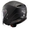LS2 OF603 INFINITY II SOLID MATT BLACK-06 (Varianta LS2 OF603 INFINITY II SOLID MATT BLACK-06 L)