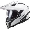 LS2 MX701 EXPLORER SOLID WHITE-06 (Varianta LS2 MX701 EXPLORER SOLID WHITE-06 L)