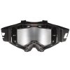 LS2 AURA PRO GOGGLE BLACK WITH IRIDIUM VISOR