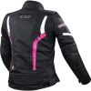 LS2 GATE LADY JACKET BLACK PINK (Varianta LS2 GATE LADY JACKET BLACK PINK XS)
