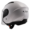 LS2 OF616 AIRFLOW II SOLID GLOSS WHITE-06 (Varianta LS2 OF616 AIRFLOW II SOLID GLOSS WHITE-06 XS)