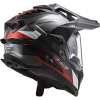 LS2 MX701 EXPLORER C FRONTIER G.TITANIUM RED (Varianta LS2 MX701 EXPLORER C FRONTIER G.TITANIUM RED XL)