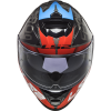 LS2 FF800 Storm SPRINTER Black Red Titanium (Varianta LS2 FF800 Storm SPRINTER Black Red Titanium XS)