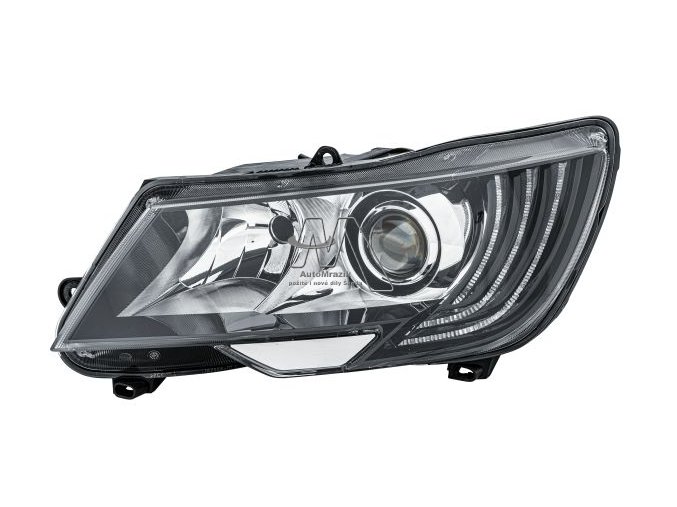 Přední světlo, světlomet, lampa levá Superb II 2014- facelift XENON