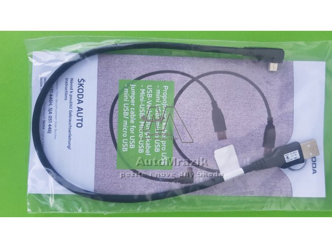 Propojovací kabel USB – Micro USB