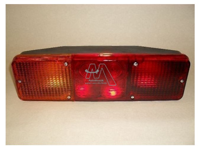 Zadní lampa, světlo třídílné kompletní Tatra T 815 levé