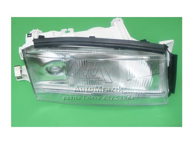 Přední světlo, světlomet, lampa pravá Octavia 1997- s mlhovkou