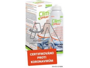 Čistič klimatizace Valeo Clim spray  - 125ml