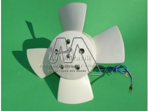 Ventilátor, větrák chladiče Škoda 105, 120, 130, Favorit