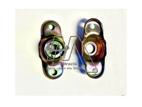 Plechový držák zadního tlumiče pérování spodní pro Škoda 1000, 105, 120. automrazik