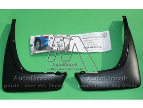 Zástěrky, lapače nečistot zadní Fabia combi