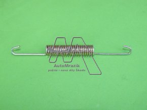 automrazik 109338120 Pružinka pro brzdové obložení, čelisti, pakny zadní , horní dlouhá Škoda 105, 120, 130