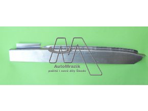 automrazik 113712482 Vrchní díl předního podběhu, opravný lem levý Škoda 105, 120, 130