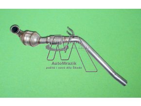 automrazik 1K0254504B Výfuk 1.díl + katalyzátor Škoda Octavia II, Superb II 1.9, 2.0 TDi