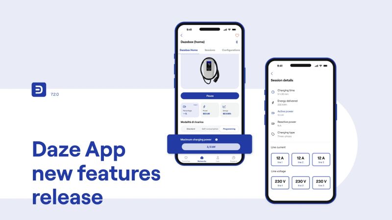 ⚡Velký update Daze nabíjecích stanic