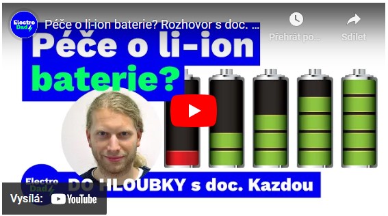⚡ Péče o li-ion baterie