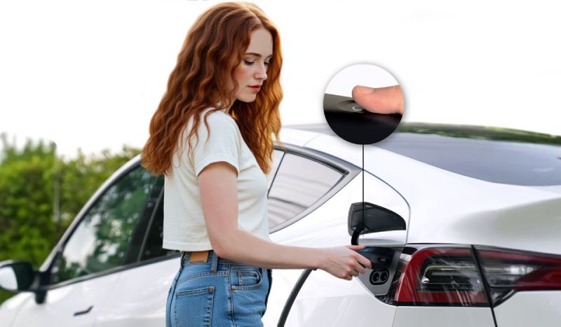 ⚡Trydan nyní s integrovaným tlačítkem pro Vaší Teslu!