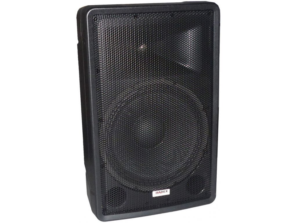 Party reproduktor AM2015 250W 2x bezdrát.mikrofon, napájení 230VAC