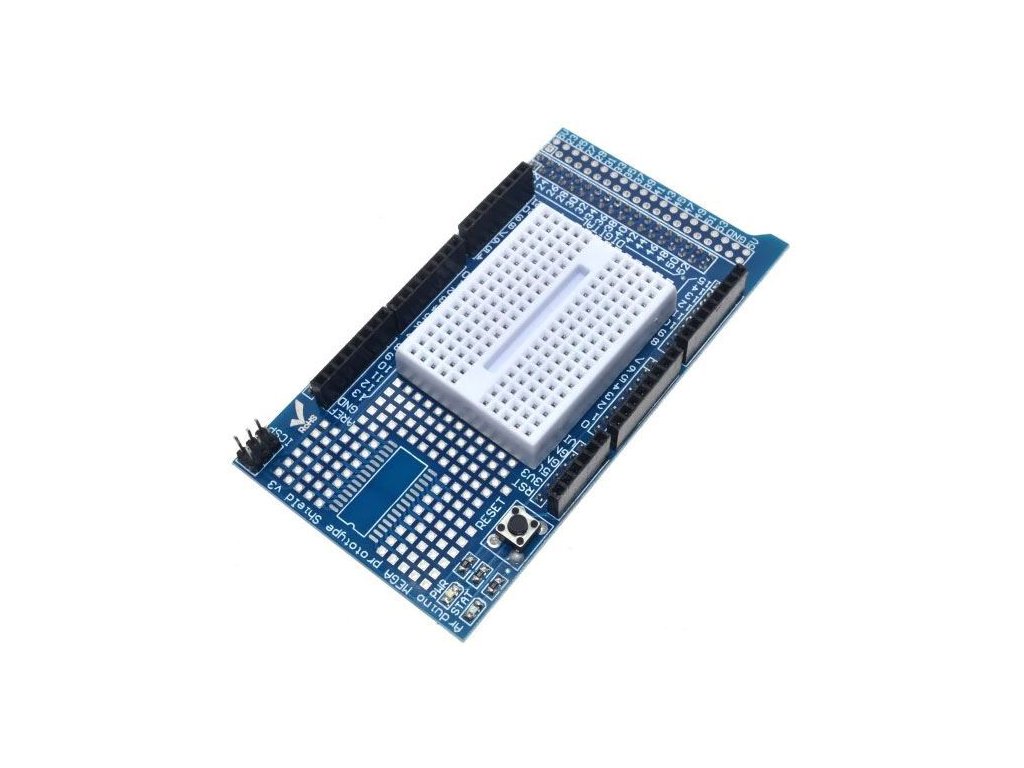 Prototypová deska s kontaktním polem pro MEGA2560 /prototype shield/