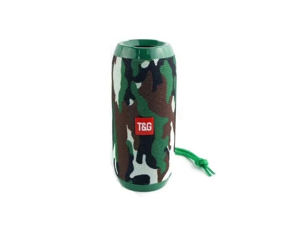 Bluetooth reproduktor TG-621 s rádiem FM a slotem USB+TF Card khaki