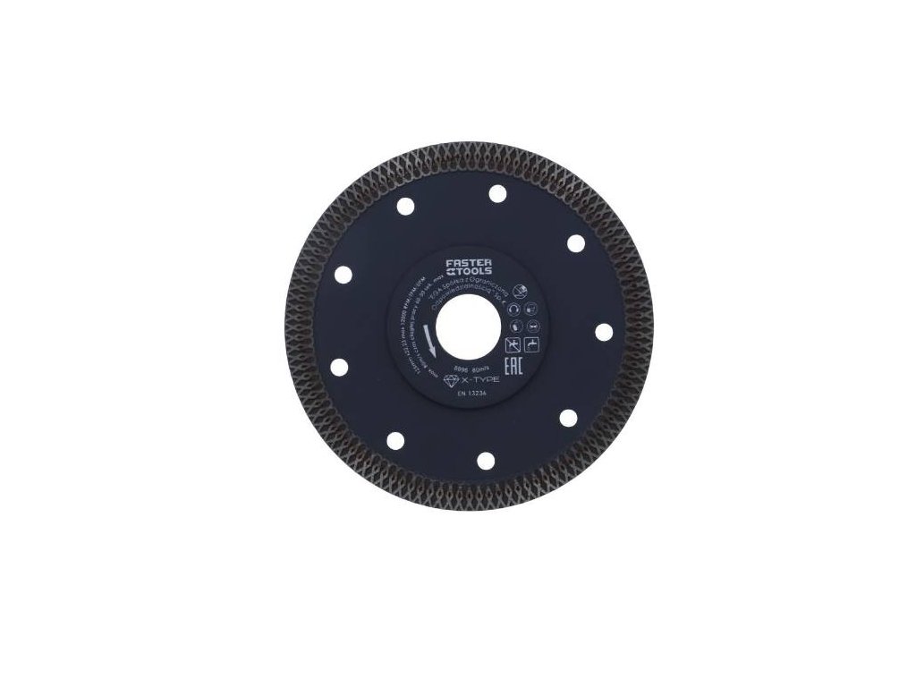 Kotouč  diamantový X-Type 125 x 1,2 mm, FASTER TOOLS