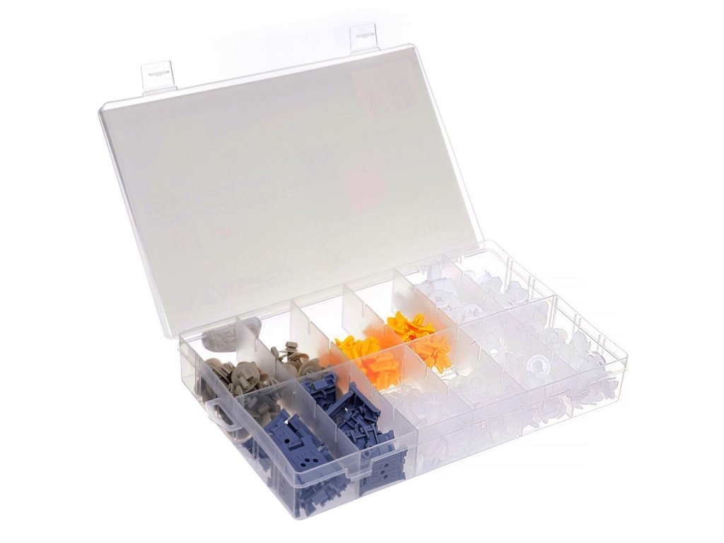 Plastové spojovací spony a příchytky sada 300 ks na Renault TAGRED