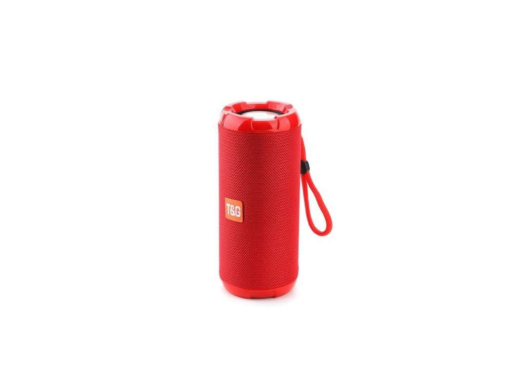 Bluetooth reproduktor TG-621 s rádiem FM a slotem USB+TF Card červený