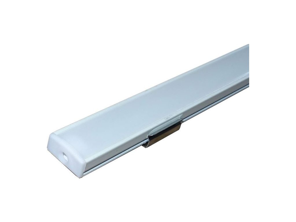 Hliníková lišta, Alu profil MS-509 pro LED pásek 8-10mm,délka 2m,bílá