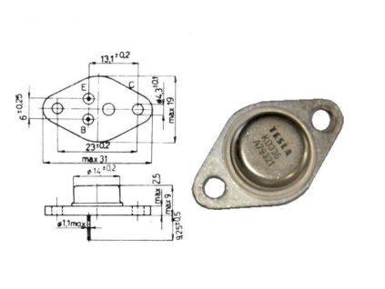 KD336 P 60V/2A 20W TO66