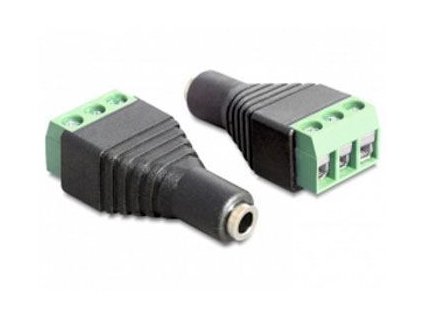 Zdířka JACK 3,5 stereo se svorkovnicí