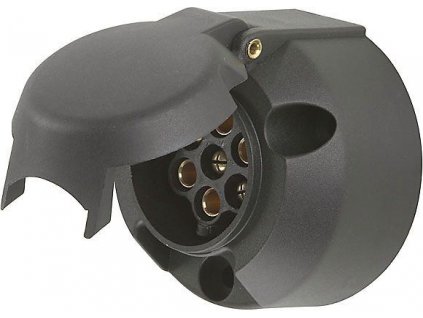 Zásuvka k přívěsu 7p plastová