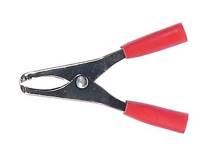 Svorka 15A červená l=70mm