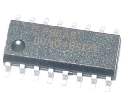 4040 SMD 12stupňový dvojkový čítač /CD4040SMD/