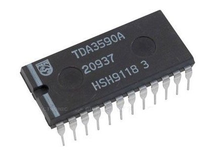 TDA3590A - procesor SECAM, DIP24