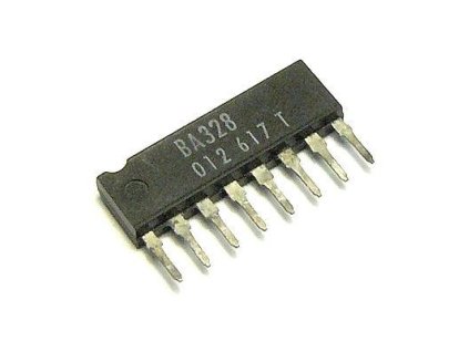 BA328 nf předzesilovač stereo  SIP8