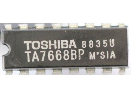 TA7668BP 2x předzesilovač pro mgf TOSHIBA