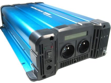 Měnič napětí 24V/230V 3000W, FS3000, čistá sinusovka, D.O.bezdrátové