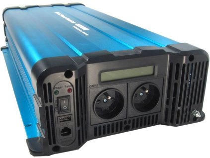 Měnič napětí 24V/230V 4000W, FS4000, čistá sinusovka, D.O.bezdrátové